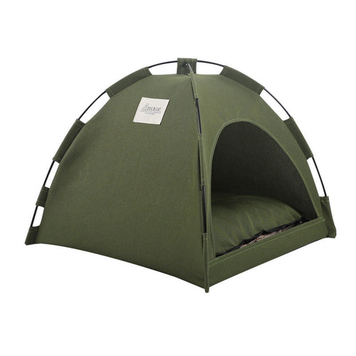 Camping Dog Bed With Cushion