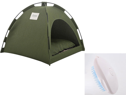 Camping Dog Bed With Cushion